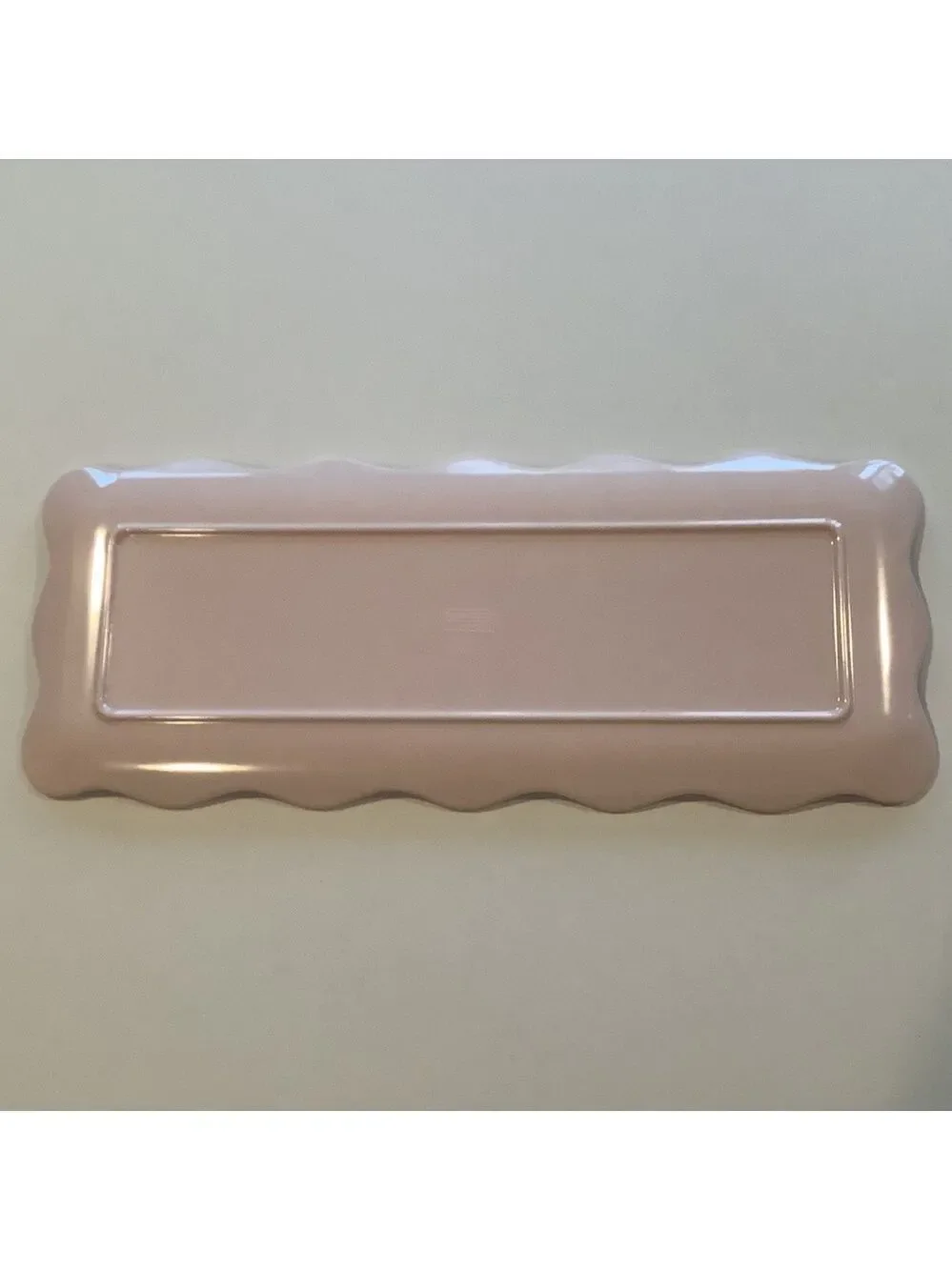 Cupcakes & Cashmere Pink & Red Bows Melamine Tray Plate New